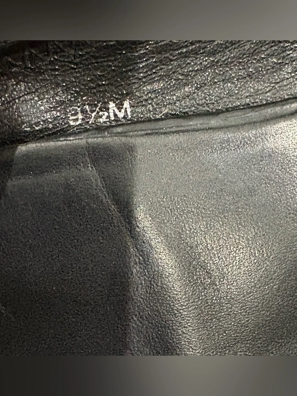 Tory Burch Black Leather Logo Cap-Toe Ballet Flats with Gold Emblem